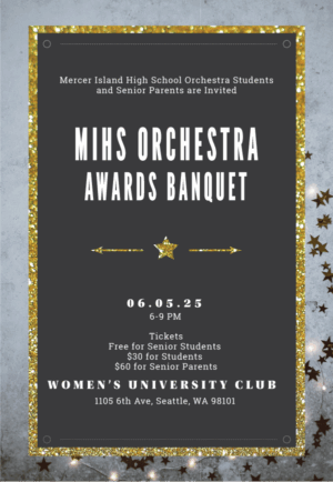MIHS Orchestra Awards Banquet - 2025