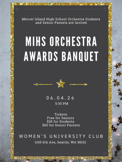 MIHS Orchestra Awards Banquet - 2026